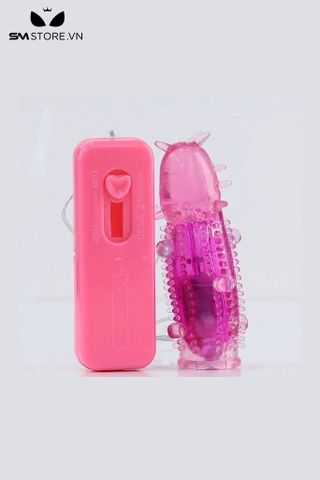SMT1914 - Trứng rung silicon có gai phủ mềm dẻo dài 11cm