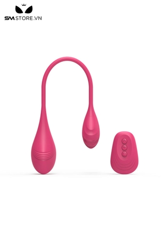 SMT2512 - Trứng rung 2 đầu có 10 tần số điều khiển từ xa sạc điện