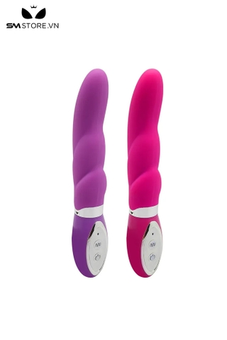 SMT1910 - Máy rung đầu dương vật có 10 chế độ bằng silicon dài 18.6cm
