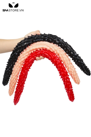 SMT2939 - Dương vật giả siêu dài có gai nổi chất liệu silicon mềm