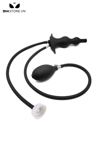 SMT3081 - Anal pump có lỗ cắm mũi tiêm xịt nước dạng hạt dài 11,3cm