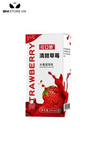 SMT2125 - Dầu bôi trơn toàn thân hương dâu tự nhiên hộp 40ml