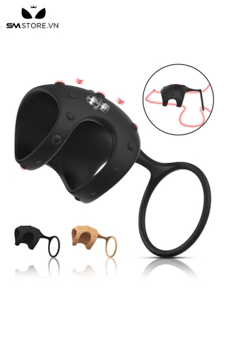 SMT2605 - Vòng rung đeo dương vật có 10 chế độ sạc điện