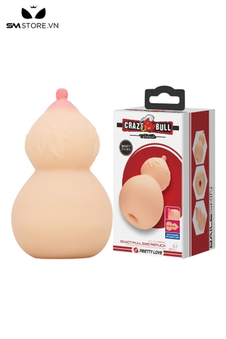 SMT2573 - Hậu môn giả thiết kế hình quả bầu silicon dài 15cm