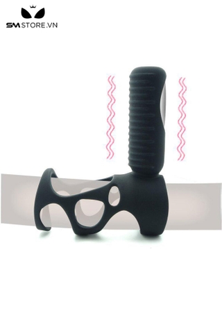 SMT2602 - Vòng rung đeo dương vật silicon đường kính 3.6cm