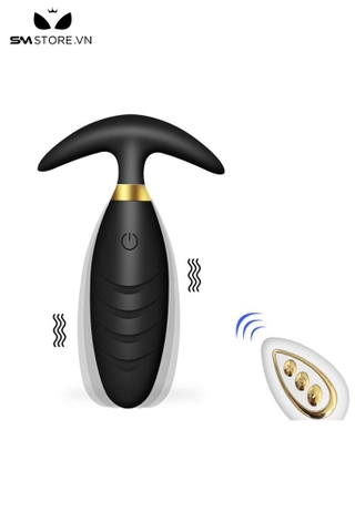 SMT370 - Đồ chơi hậu môn anal phay silicon điều khiển từ xa mini
