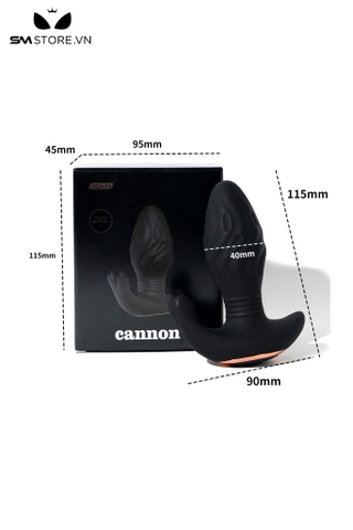 SMT1927 - Máy rung hậu môn tai thỏ điều khiển từ xa sạc điện