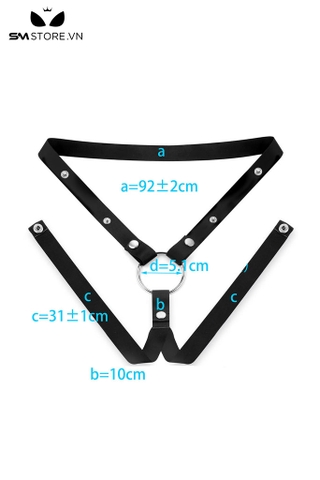 SMT788 - Dây đeo dương vật 3 chiều co giãn giúp cố định dương vật