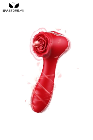SMT2828 - Máy rung âm vật bông hoa hồng có 10 chế độ sạc điện
