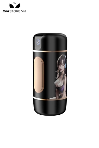 SMT2744 - Cốc thủ dâm Lilo hình âm đạo silicon mềm dài 16cm