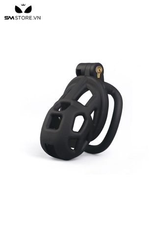 SMT178 - Khóa dương vật cobra bằng nhựa 4 size màu đen