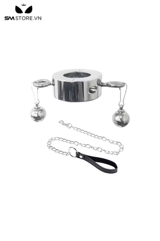 SMT641 - Vòng đeo tinh hoàn inox tháo rời bản dày với 3 size