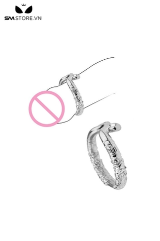 SMT2251 - Vòng đeo đầu khấc inox cao cấp không gỉ có 4 kích cỡ