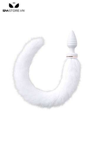 SMT1028 - Butt plug xoắn ốc gắn đuôi điều khiển từ xa qua APP
