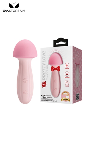 SMT1699 - Chày rung ngụy trang cây nấm hồng dùng sạc dài 13.2cm