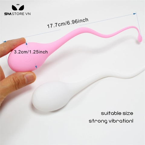 SMT5275 - Trứng rung ngụy trang con tinh trùng có 10 tần số