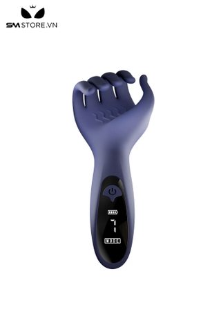SMT1787 - Máy thủ dâm rung 9 tần số hình bàn tay chống thấm nước