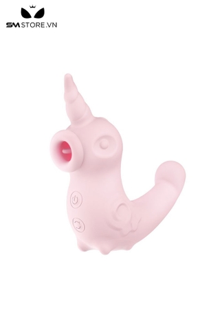 SMT2711 - Máy hút âm đạo hình con cá ngựa có 10 kiểu rung dài 108mm