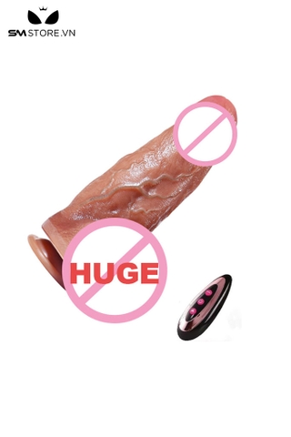 SMT1610 - Dương vật giả khổng lồ đường kính 7cm có điều khiển mini