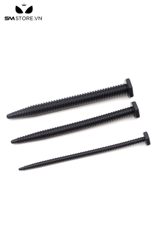 SMT2188 - Que niệu đạo silicon hình cái vít có vân ngang và 3 size