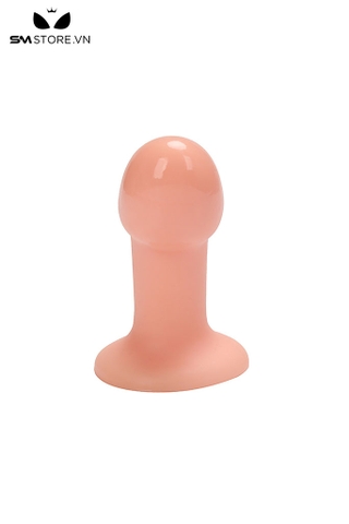SMT1343 - Butt plug cắm hậu môn silicon dài 95mm có thể uốn cong