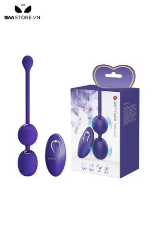 SMT2722 - Bóng tập kegel pretty love dài 85mm điều khiển từ xa