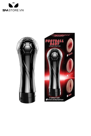 SMT2079 - Âm đạo giả hình quả bóng có đế dính tường dài 26cm