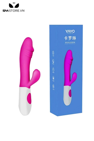 SMT2785 - Máy rung 2 đầu chất liệu silicon  có 10 tần số dài 19cm