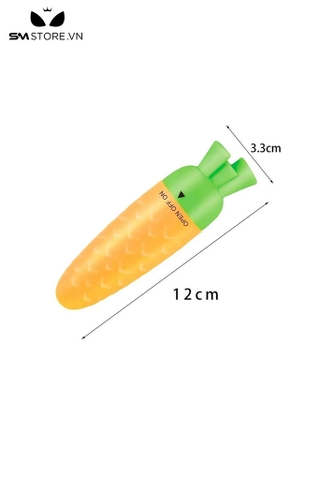 SMT191 - Trứng rung thiết kế củ cà rốt dùng để massage dài 33cm