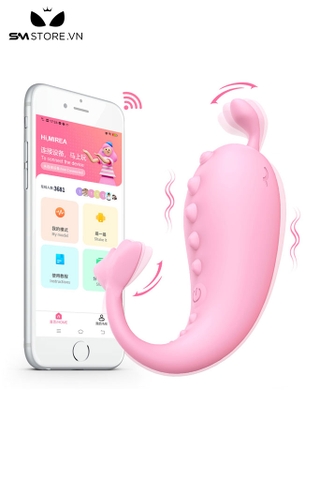 SMT2452 - Trứng rung ngụy trang con cá heo có 10 chế độ rung dài 8.8cm