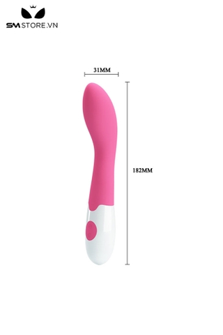 SMT2291 - Máy rung đầu dương vật silicon Pretty Love có 30 chế độ