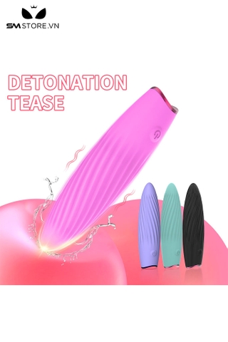 SMT2450 - Trứng rung mini có 8 tần số sạc điện dài 11.8cm chống nước