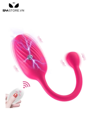 SMT2073 - Trứng rung sốc điện điều khiển từ xa có 10 chế độ
