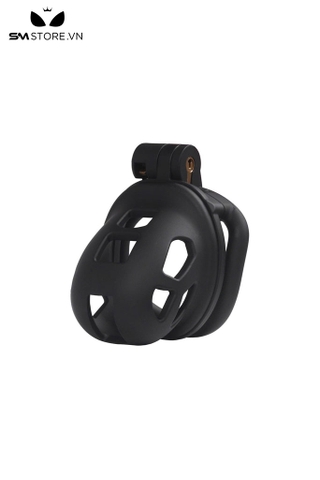 SMT178 - Khóa dương vật cobra bằng nhựa 4 size màu đen