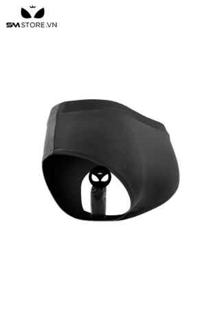 SMT163 - Dương vật giả 2 đầu silicon liền quần màu đen dài 9 và 13cm