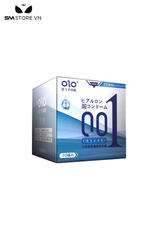 SMT383 - Bao cao su kích cỡ 0.01mm siêu mỏng nhiều gel hộp 10 cái
