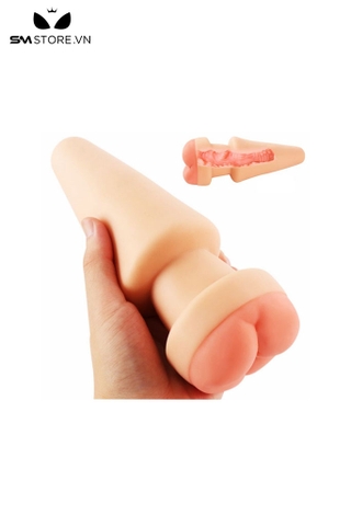 SMT2225 - Hậu môn giả mix phích cắm dài 20cm silicon mềm