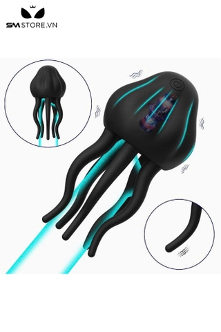 SMT828 - Máy rung dương vật ngụy trang con sứa nhỏ có 10 chế độ