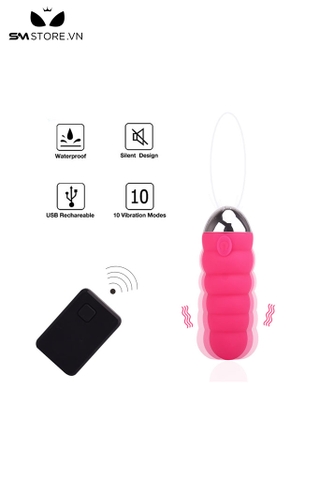 SMT2235 - Máy rung 10 tần số sạc điện điều khiển mini từ xa dài 88mm