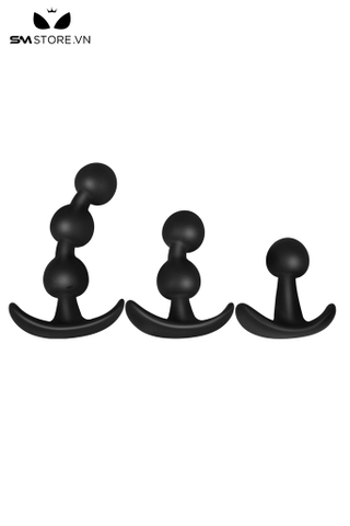 SMT2958 - Anal bead đồ chơi hậu môn silicon mềm có 3 size