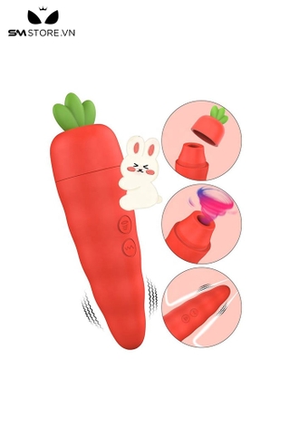 SMT2248 - Máy rung hút ngụy trang củ cà rốt có 10 tần số sạc điện