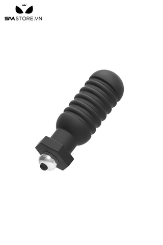 SMT2596 - Máy rung hậu môn vân ngang chất liệu silicon dài 111mm