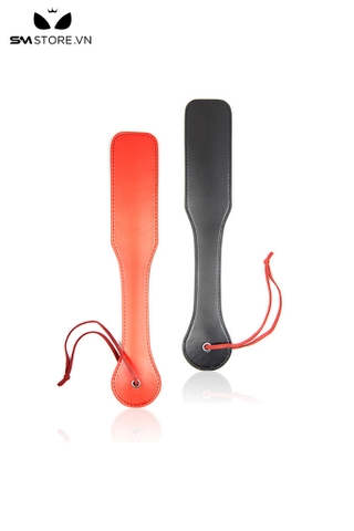 SMT257 - Roi tình yêu paddle da PU màu đen cam dài 32 cm