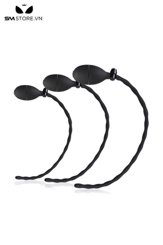 SMT3085 - Sounding đồ chơi niệu đạo silicon xoắn ốc và bơm hơi