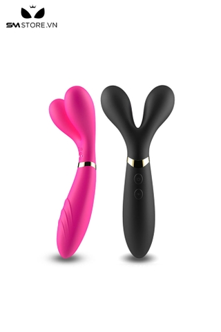 SMT2346 - Máy rung 3 nhánh 2 đầu dài 193mm có 9 tần số sạc điện