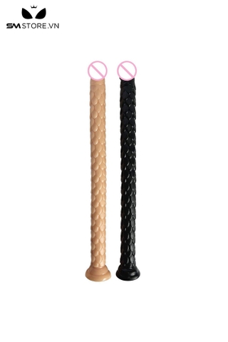 SMT693 - Anal play đồ chơi hậu môn hình vảy cá siêu dài 47cm silicon