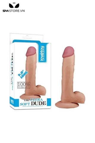 SMT1906 - Dương vật giả Lovetoy khổng lồ đế gắn tường dài 20cm