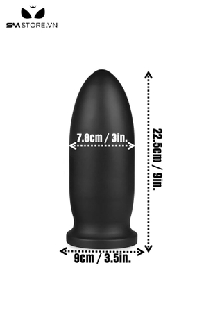 SMT1783 - Anal bomber Lovetoy khủng lồ bằng silicon dẻo dài 22.86cm