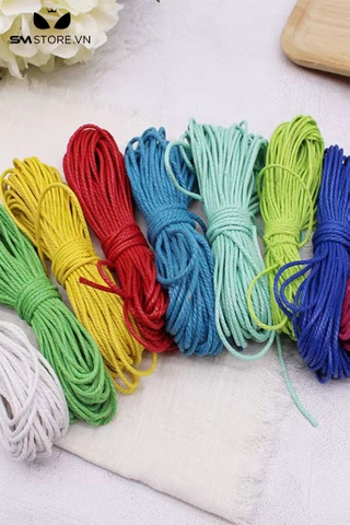 SMT274 - Dây thừng tình yêu sợi hemp dài 50M đường kính 5-6mm