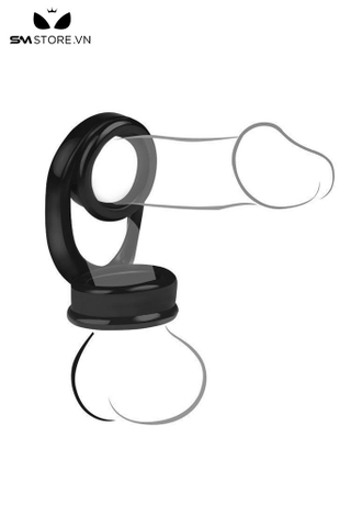 SMT3047 - Vòng cao su đeo gốc dương vật silicon dài 97mm